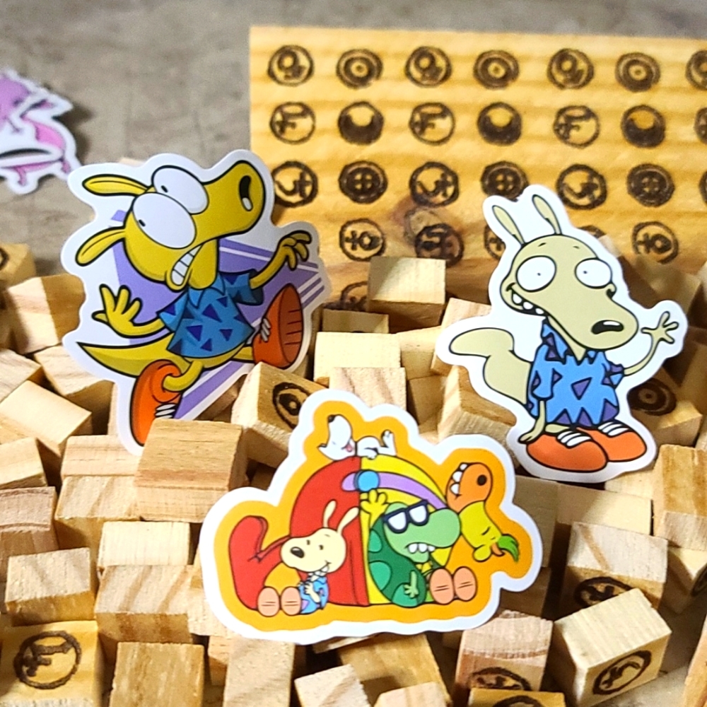 Rocko's Modern Life Sticker Bundle